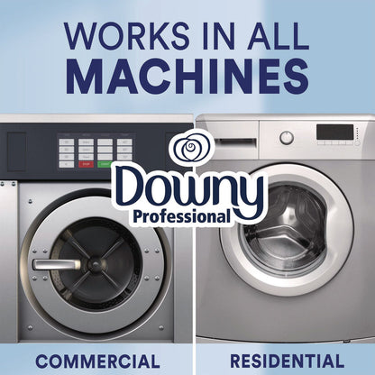 Downy Commercial Liquid Fabric Softener, Clean and Fresh Scent, 140 oz Pour Bottle, 4/Carton (PGC14121)