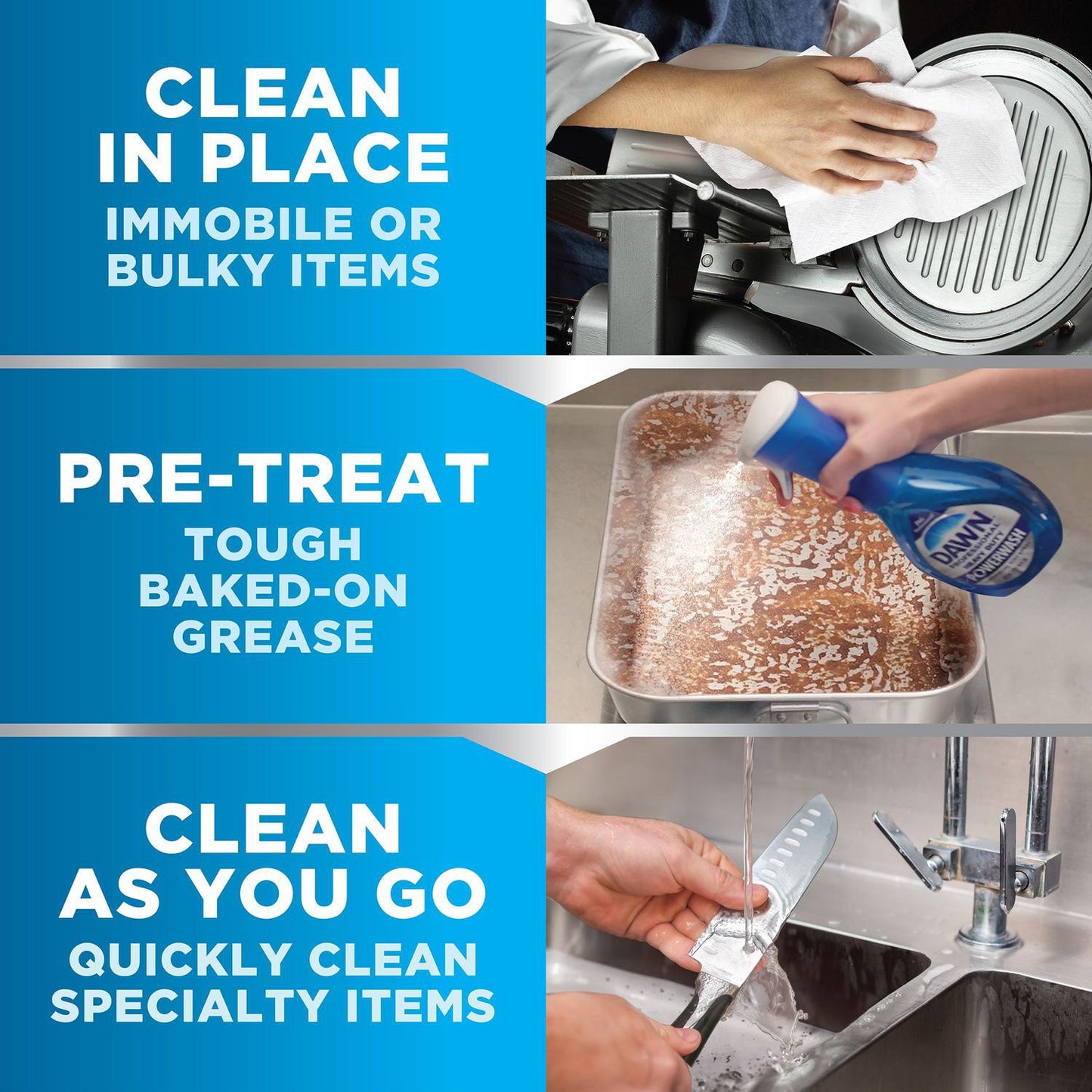 Dawn Heavy Duty Powerwash Commercial Dish Spray, 16 oz Refill Bottle, 6/Carton (PGC15264)