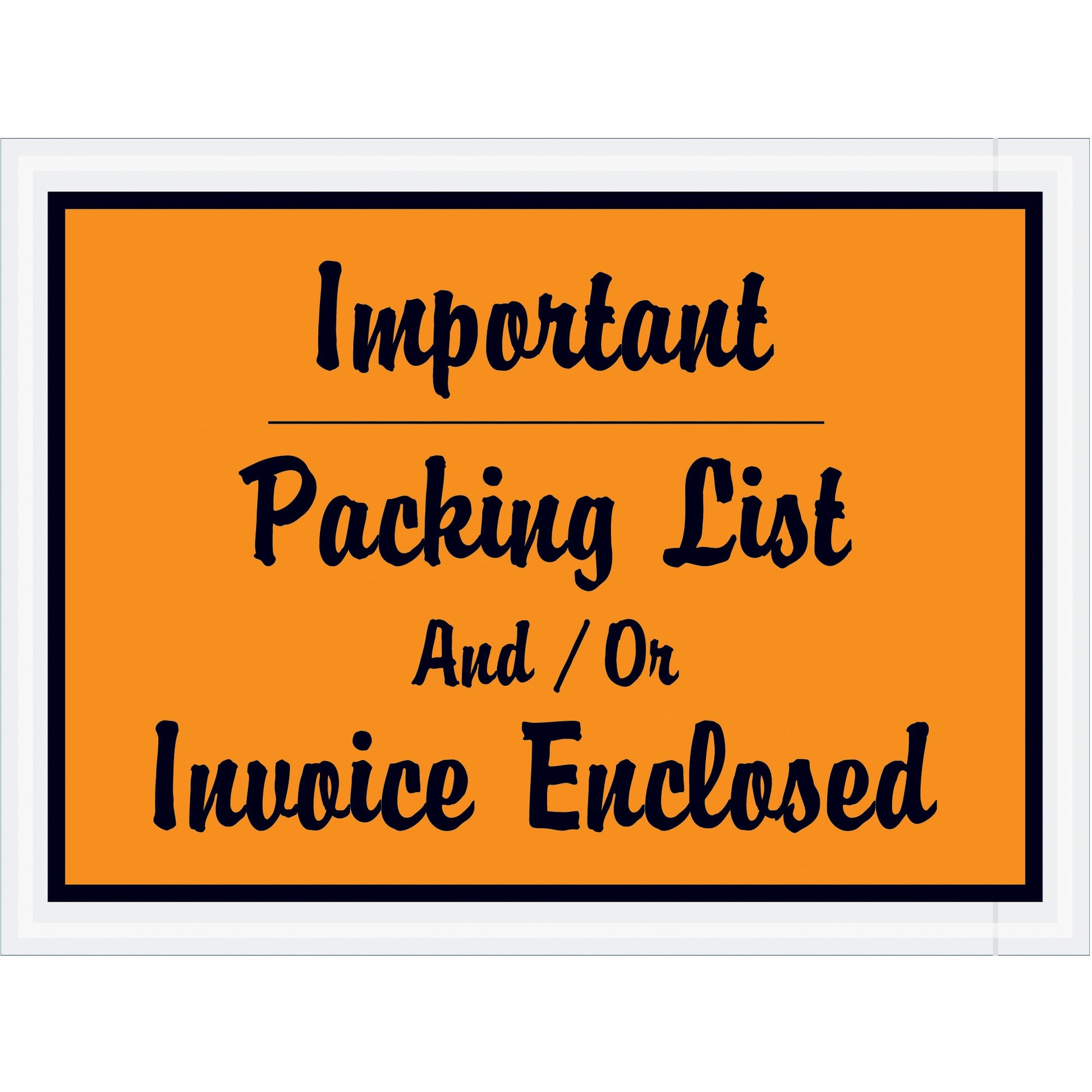 tape-logic-r-4-1-2-x-6-orange-important-packing-list-and-or-invoice-enclosed-envelopes-pl4_1