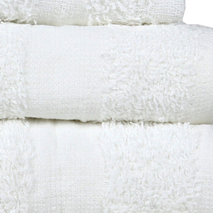 Hospeco® Plus Crescent Bath Towel 24x48 White, 120/Bale (HOSPLUS-2448-8)