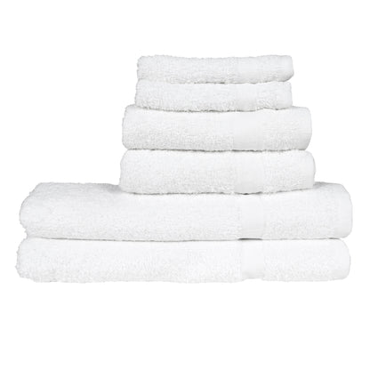 Hospeco® Plus Crescent Washcloth 12x12 White, .75lb/dz, Bale of 1200 (HOSPLUS-121275)