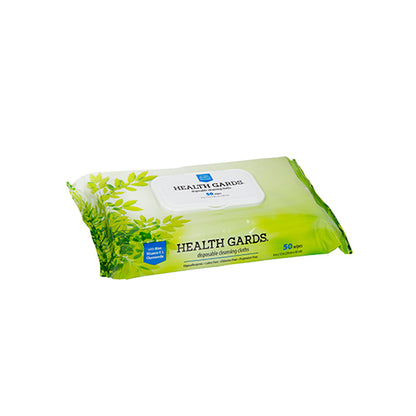 Hospeco® Health Gards® Personal Cleansing Wipes, 8"x12", 50/Pack, 12 Packs/Case (HOSPM-AWSP1)