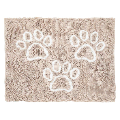 Arkwright Home Perro & Gato Pet Mat 26x35 Paw Print Tan (PNP-PM26X35-TAN)