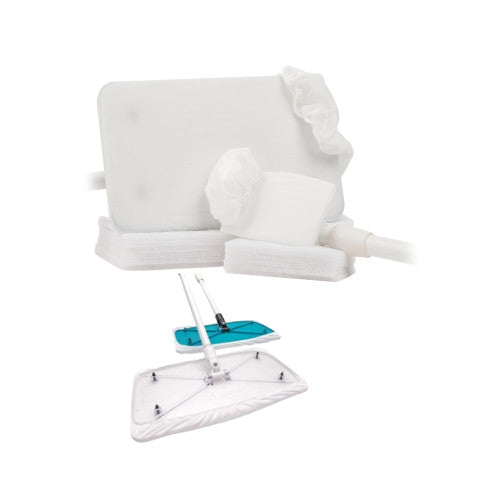 Pharma-Choice® Pharma-Mop Covers™ Sterile 100% Polyester Micro-denier Mop Covers (8" x 15") (HOSPMC797-S)