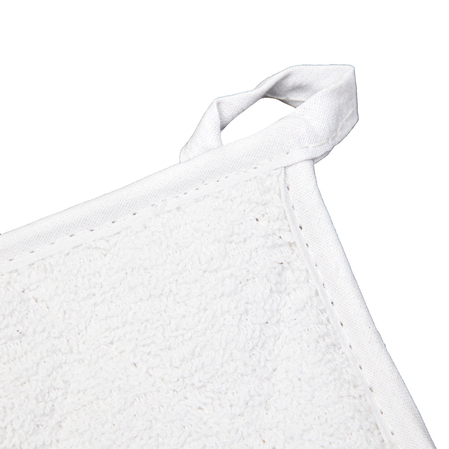 Hospeco® Cooks Linen Pot Holder 7x7 White, 12/Pack (HOSPOT-WHITE)
