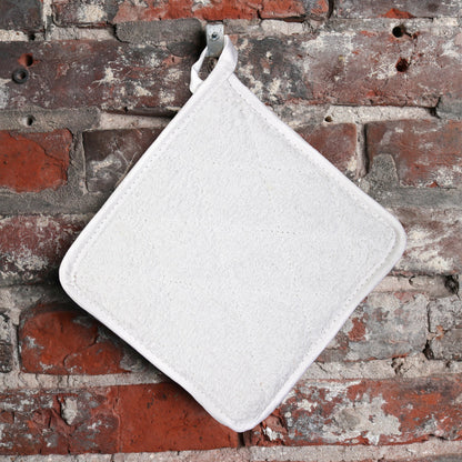 Hospeco® Cooks Linen Pot Holder 7x7 White, 144/Case (HOSPOT-WHITE-CS)