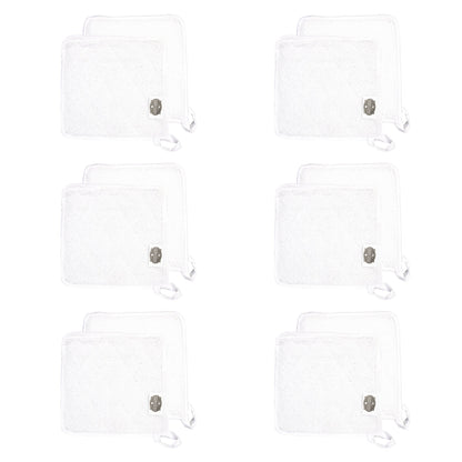 Hospeco® Cooks Linen Pot Holder 7x7 White, 12/Pack (HOSPOT-WHITE)