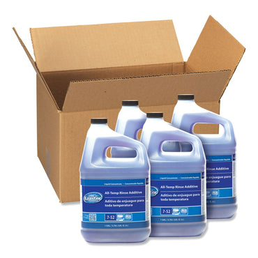 Luster Professional All-Temp Rinse Additive, Liquid, 1 gal, 4/Carton (PPL45912)