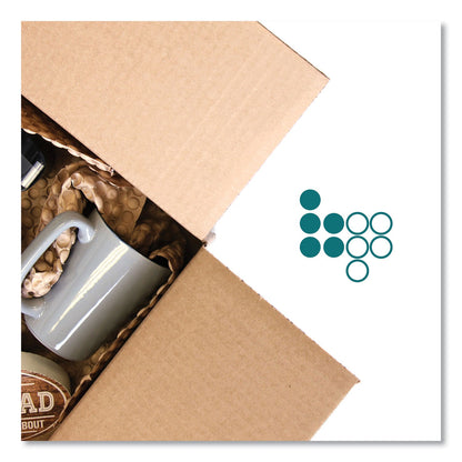 Elementree Bubble Paper, 12" x 250 ft, Perforated Every 12", Kraft, 250 Sheets/Carton (PRB01913)