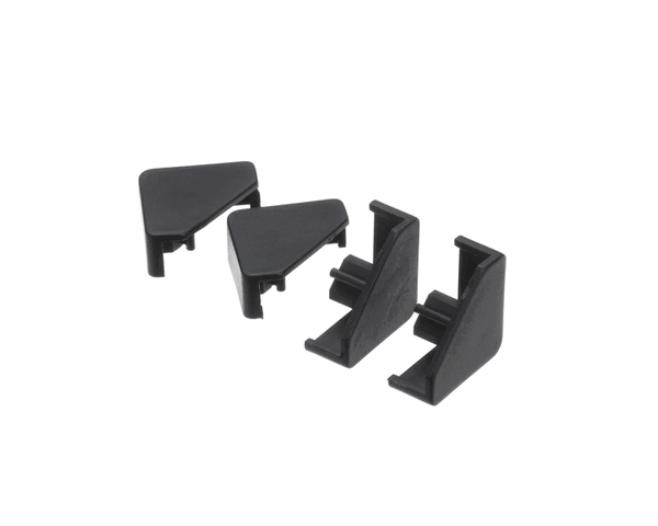 Paragon Popcorn Machine 512107 Popcorn Black Endcaps (4 (PRGN512107)