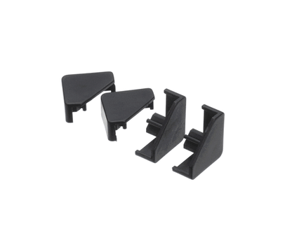 Paragon Popcorn Machine 512107 Popcorn Black Endcaps (4 (PRGN512107)