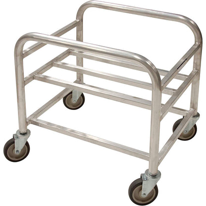 Global Industrial Bulk Mover Cart, 6 Bushel, 28"L x 22-1/4"W x 26-1/4"H, Gray (WBB1918436)