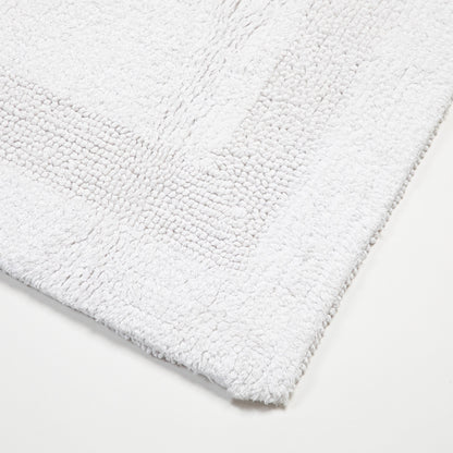 Arkwright Home® Provence Bath Rug 20x60 White, 6/Case (PROV2060-WH-CS)