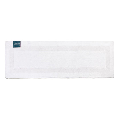 Arkwright Home® Provence Bath Rug 20x60 White, 6/Case (PROV2060-WH-CS)