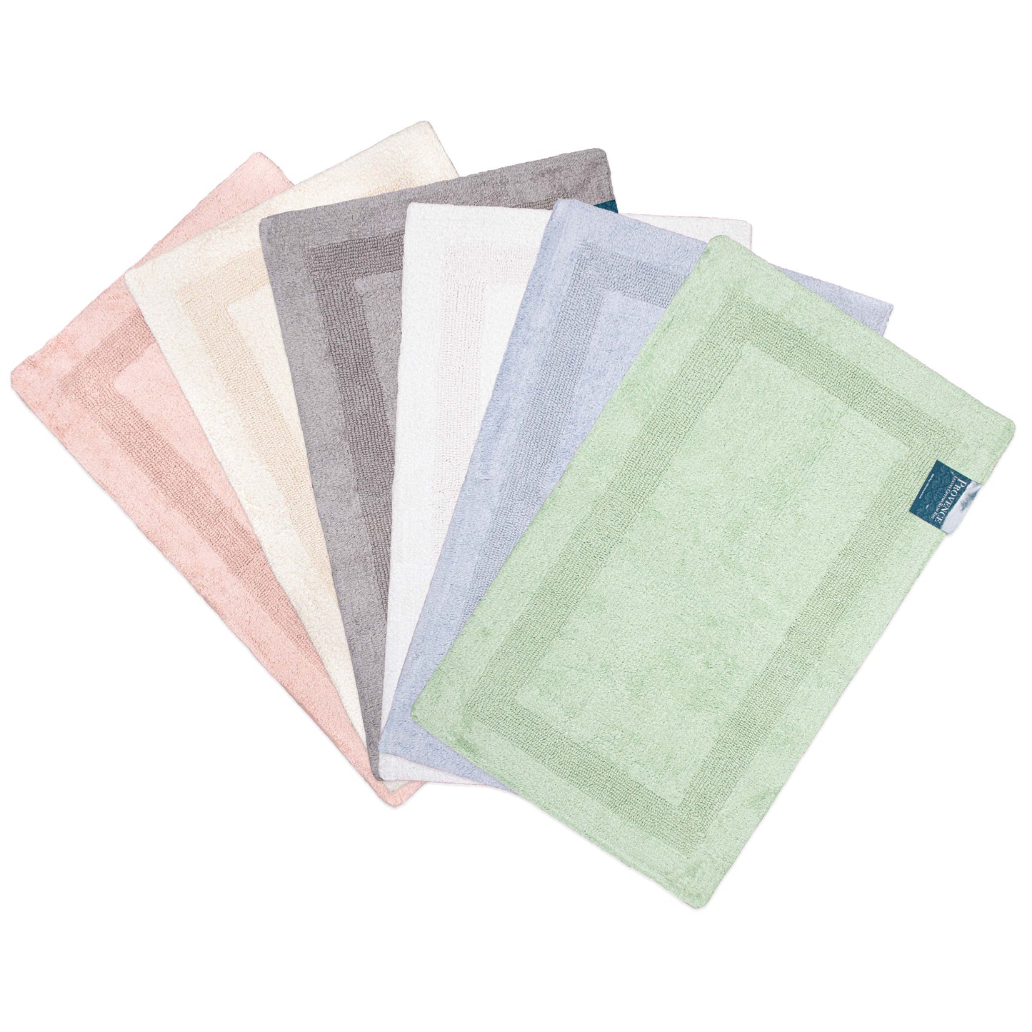 Arkwright Home® Provence Bath Rug 24x40 White (PROV2440-WH)