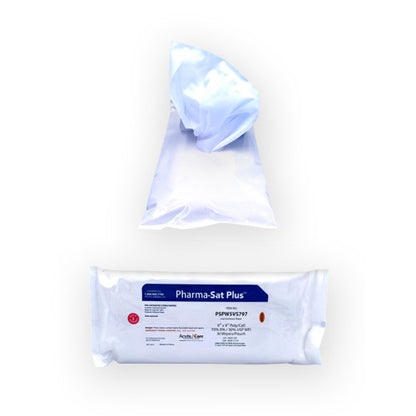 Pharma-Choice® Pharma-Sat Plus™ 70% IPA Sterile Poly/Cell Low Endotoxin, Case of 810 (HOSPSPW5VS797)