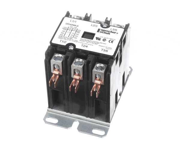 Pitco PT60157202 Contactor, 3 Pole, 50A (PT60157202)