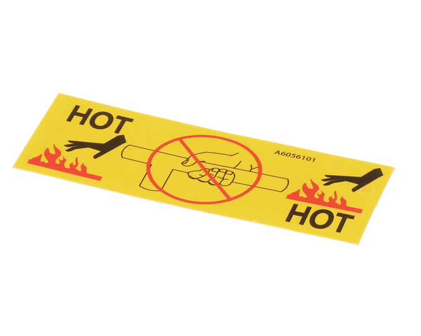 Pitco A6056101 Lbl,Caution Hot Drain (PTA6056101)