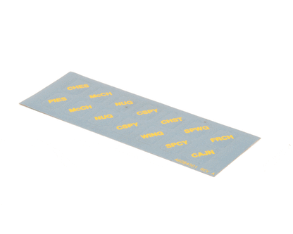 Pitco A6084501 Label,Decal Ovrly Cmptr Me,Mg14 (PTA6084501)