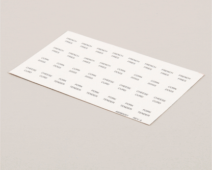 Pitco A6085001 Label,Culvers Lh (PTA6085001)