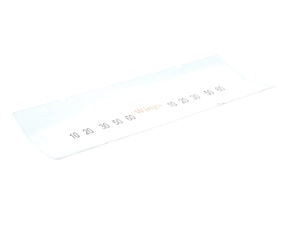 Pitco A6085502 Label,Ovrelay Hooters Wings (PTA6085502)