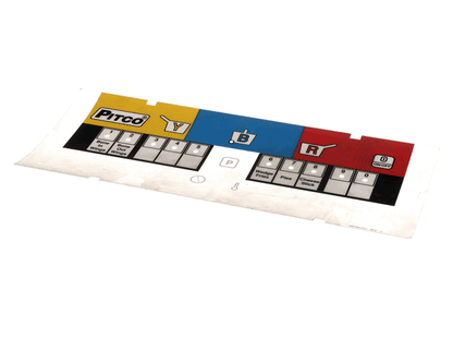 Pitco A6090701 Label,Ovrlay Wingstreet Sg (PTA6090701)