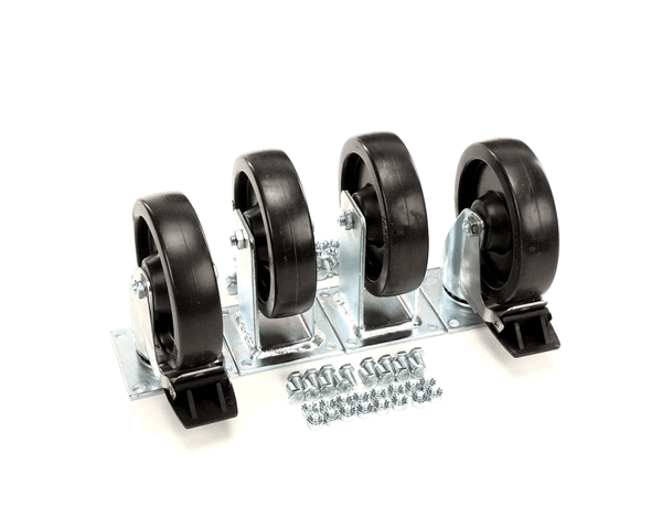 Pitco B3902701-C Ctr,6 Set(5Whl) Swivel Rgd (PTB3902701-C)