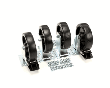 Pitco B3902701-C Ctr,6 Set(5Whl) Swivel Rgd (PTB3902701-C)