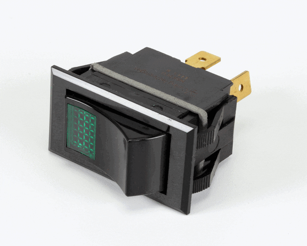 Pitco P5047118 Sw,Rkr Spst (1-0) 28V Grn Lt (PTP5047118)