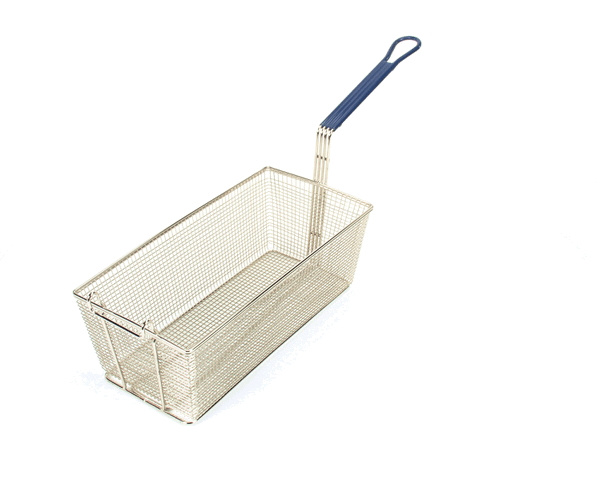 Pitco PTP6072184 Basket, Twin with Coated Handle, 17-1/2 inches x 8-1/2 inches x 5 inches PTP6072184 (PTP6072184)