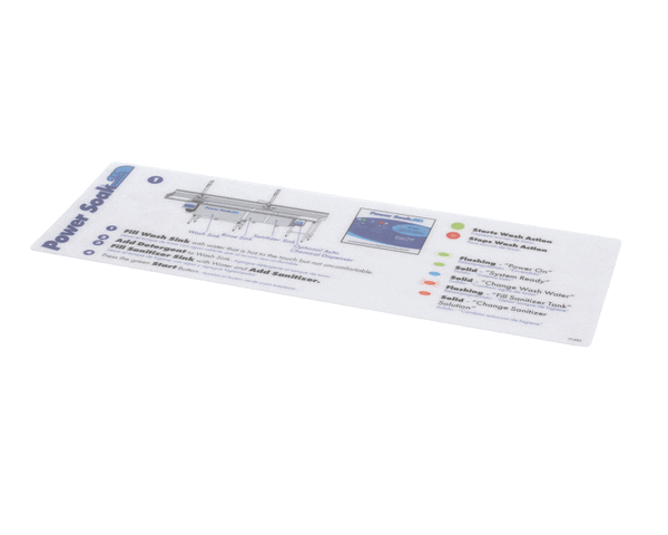 Power Soak Systems Inc 31485 Decal - Backsplash Step 1 L-R (PWSK31485)