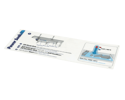 Power Soak Systems Inc 32277 Decal - Backsplash Step 1 L-R (PWSK32277)