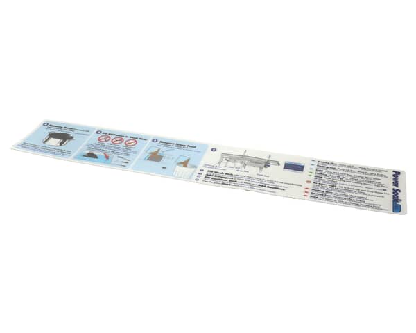Power Soak Systems Inc 33891 Decal Backsplash Steps 1-4 R-L (PWSK33891)