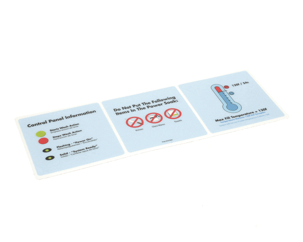 Power Soak Systems Inc Ps_32360 Decal - Backsplash Skewer Wash (PWSKPS_32360)