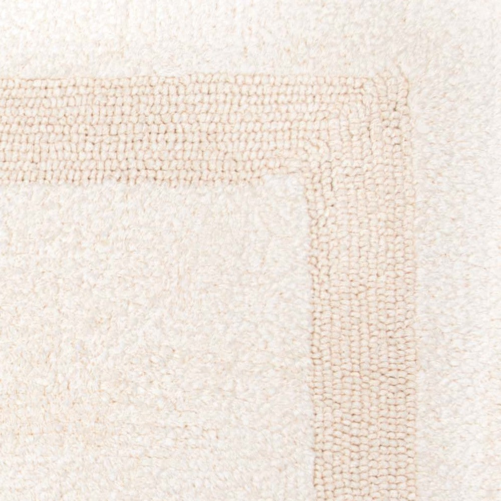 Arkwright Home® Provence Bath Rug 24x40 Cream, 6/Case (PROV2440-CR-CS)