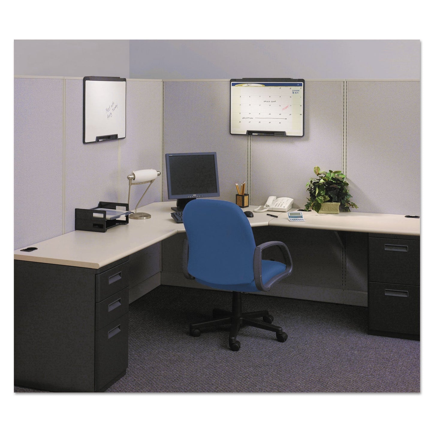 Quartet Motion Portable Monthly Calendar, Dry Erase, 24 x 18 (QRTMMC25)