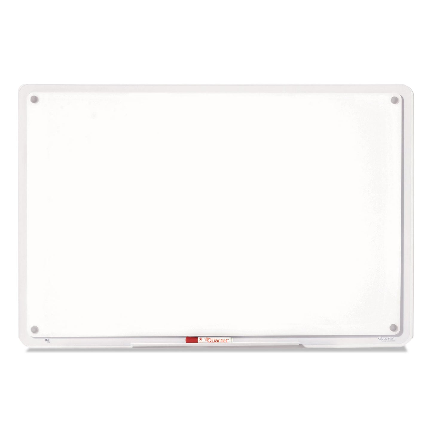 Quartet iQ Total Erase Board, 49 x 32, White, Clear Frame (QRTTM4929)
