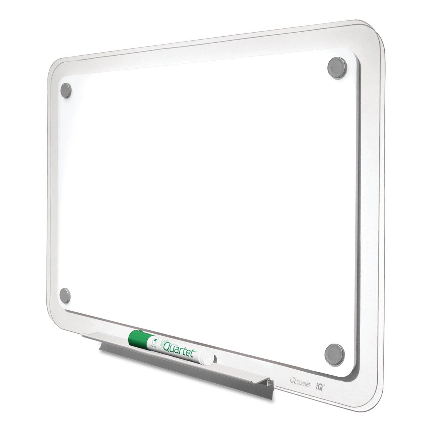 Quartet iQ Total Erase Board, 49 x 32, White, Clear Frame (QRTTM4929)