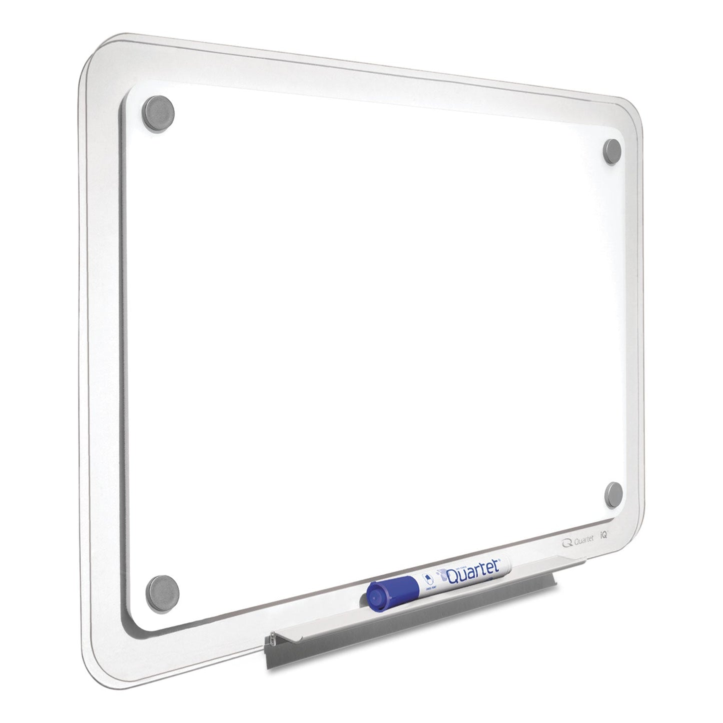 Quartet iQ Total Erase Board, 49 x 32, White, Clear Frame (QRTTM4929)