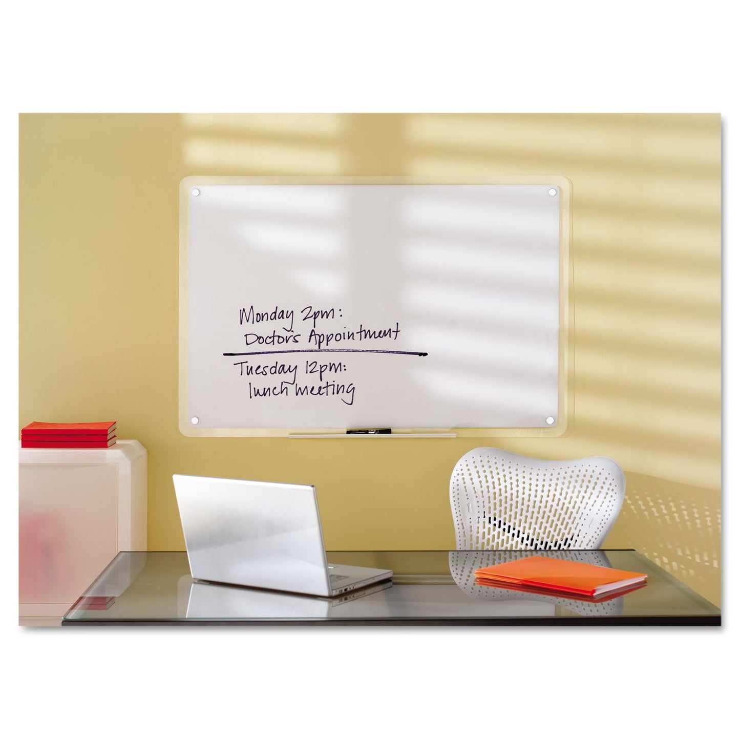 Quartet iQ Total Erase Board, 49 x 32, White, Clear Frame (QRTTM4929)