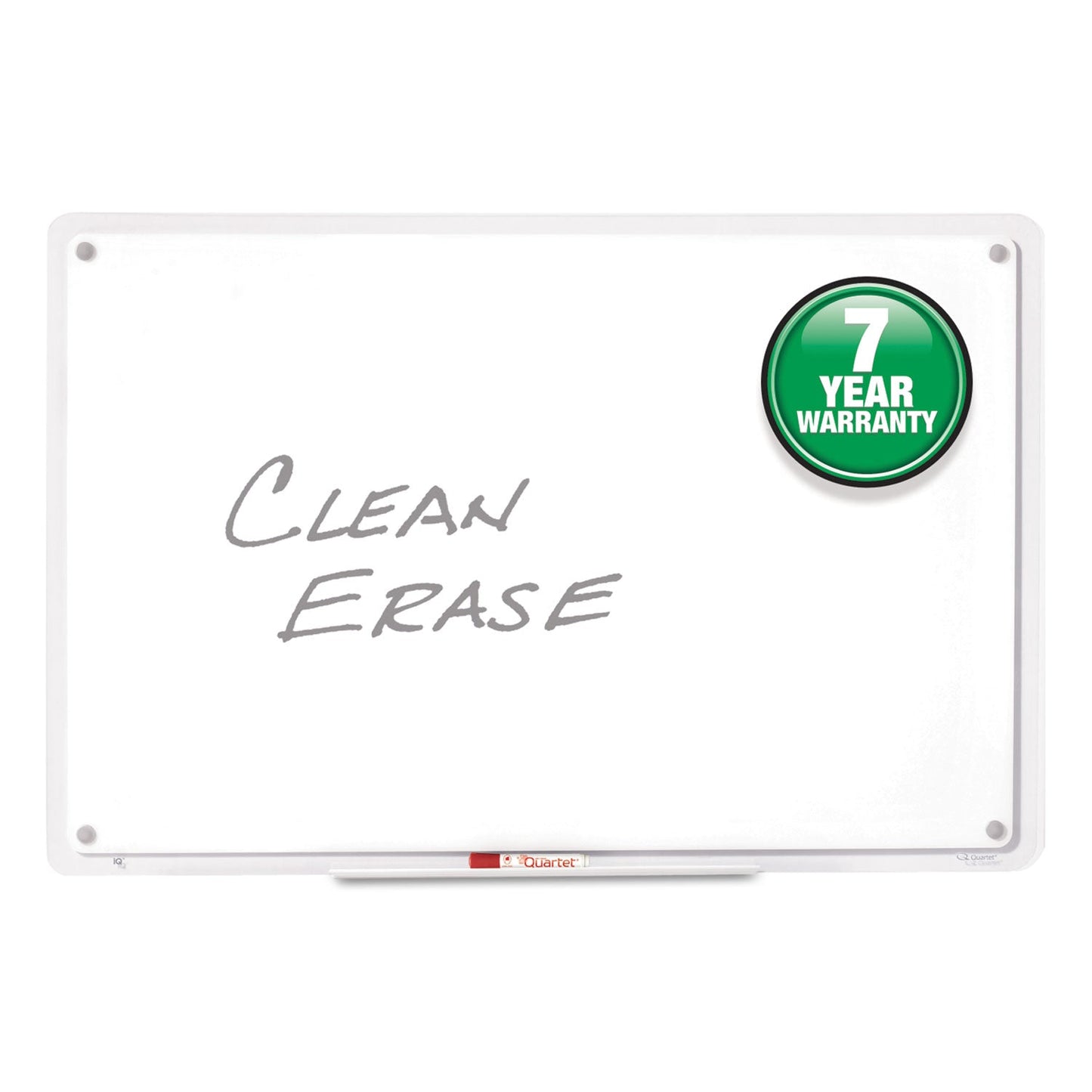 Quartet iQ Total Erase Board, 49 x 32, White, Clear Frame (QRTTM4929)