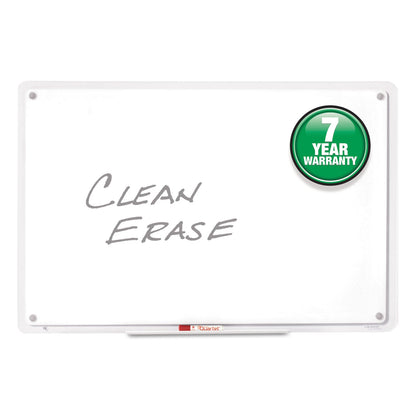 Quartet iQ Total Erase Board, 49 x 32, White, Clear Frame (QRTTM4929)
