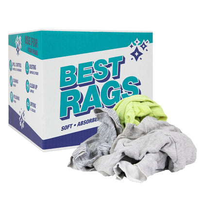 Hospeco® R-C13 Sweatshirt Reclaimed Rags Colors, 10lb Box (HOSR-C13-10)