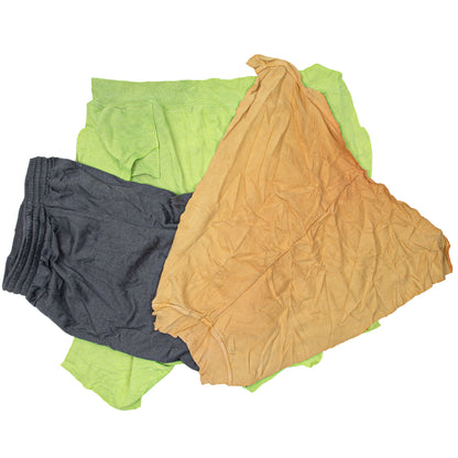 Hospeco® R-C13 Sweatshirt Reclaimed Rags Colors, 50lb Box (HOSR-C13-50)