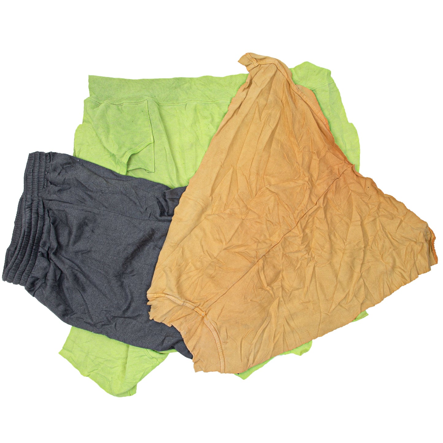 Hospeco® R-C13 Sweatshirt Reclaimed Rags Colors, 5lb Box (HOSR-C13-5)