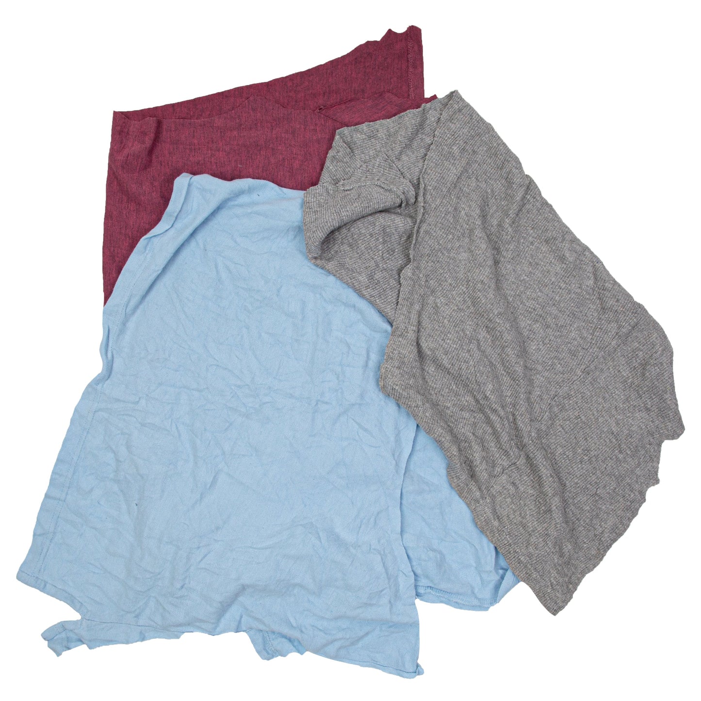 Hospeco® R-C45 T-Shirt Reclaimed Rags Colored, 5lb Box (HOSR-C45-5)