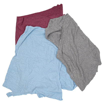 Hospeco® R-C45 T-Shirt Reclaimed Rags Colored, 5lb Box (HOSR-C45-5)