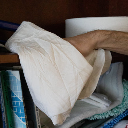 Hospeco® R-W39 Sheet Reclaimed Rags White, 10lb Box (HOSR1-W39-10)