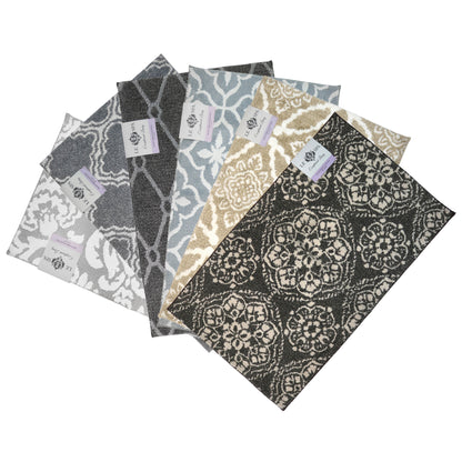 Arkwright Home® Le-Spa Micro Area Rug 20x30 Assorted, Case of 8 (RLSPA2030AST-CS)