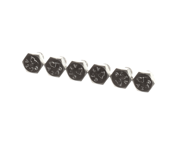 Rational 1008.0762P Hex Screw M8X10 A2 (RATL1008-0762P)